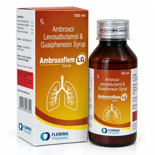 Ambroxol levosalbutamol Guaiphenesin Syrup