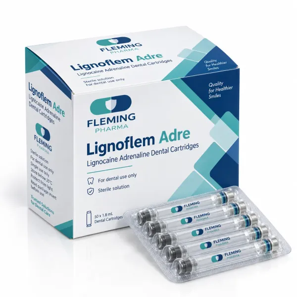 Lignocaine Adrenaline Dental Cartridges