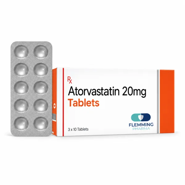 Atorvastatin 20mg Tablets
