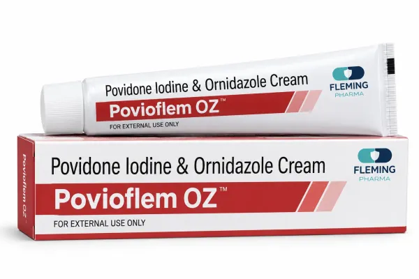 Povidone Iodine & Ornidazole Cream