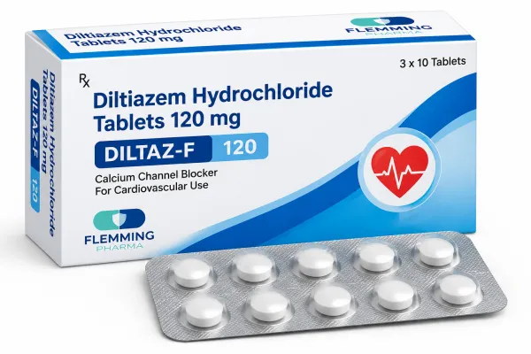 Diltiazem Hydrochloride Tablets 120 mg