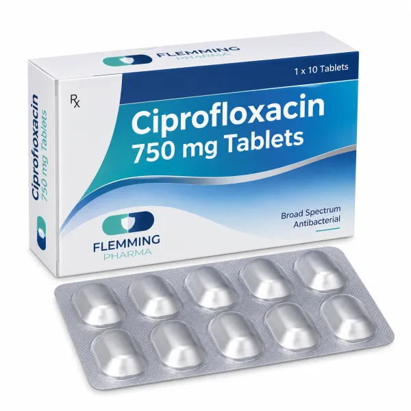 Ciprofloxacin 750mg Tablets