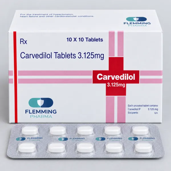 Carvedilol Tablets 3.125mg