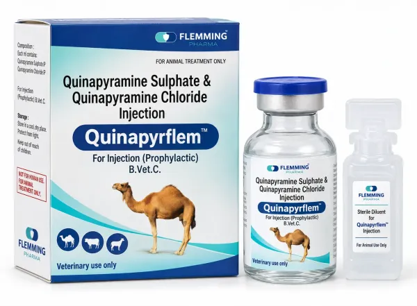 Quinapyramine Sulphate And Quinapyramine Chloride Injection