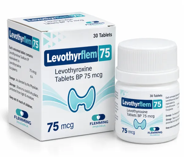 Levothyroxine 75mcg Tablets