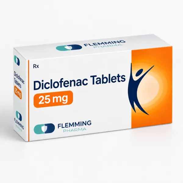 Diclofenac 25mg Tablets
