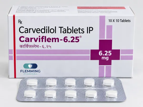 Carvedilol Tablets 6.25mg